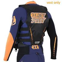 Жилет страховочный JETPILOT Matrix Race 50N Blue Orange 2021 