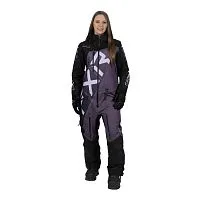 Комбинезон женский утепленный FXR CX F.A.S.T. Black Muted Grape 2025