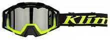 Очки KLIM Viper Pro Snow Goggle Vanish Hi-Vis Dark Smoke Silver Mirror  2022 