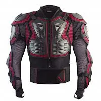 Защита тела SCOYCO AM02-2 Black Red 2021 