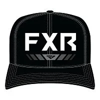 Бейсболка FXR Podium Black White 2022 