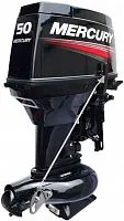 Мотор лодочный подвесной Mercury 2-х тактный ME 50 MH L JET Outboard Jet AL
