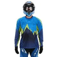 Джерси DRAGONFLY DFMX Cross Blue 2024