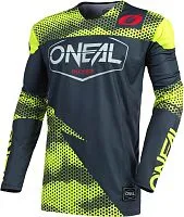 Джерси ONEAL Mayhem-Lite Covert Hi-Vis Black White 2021 