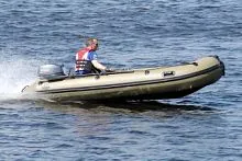 Лодка надувная ПВХ Баджер Duck Line 390 AL 