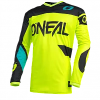 Джерси ONEAL Element Racewear Neon Hi-Vis Black 2021 