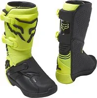 Мотоботы подростковые FOX Comp Youth Boot Flow Yellow 2022 