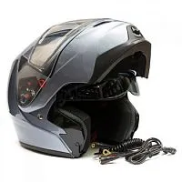 Шлем модуляр GSB G-339 Grey Metal 2020 