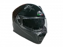 Шлем интеграл AIM JK320 Black Glossy 2021 