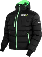 Куртка FXR Evolution Down Black Lime 2018 