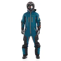 Комбинезон лёгкий DRAGONFLY SuperLight 3L MAN Dark Ocean Orange 2025