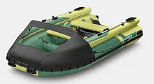 Лодка надувная ПВХ Gladiator E 380 X (Зелено-оливковый)