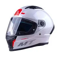 Шлем интеграл MT Stinger 2 Gloss Pearl White 2024