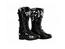 Мотоботы TIGER T2 Black White 2022