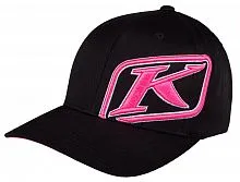 Бейсболка KLIM Rider Hat Black Knockout Pink 2022 