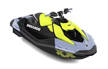 Тест Гидроцикл BRP Sea-Doo Spark 1up Trixx 90 IBR 2024 Vapor Blue and Neon Yellow