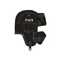Шапка FXR Trapper Black Hi-Vis 2022 