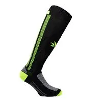 Носки SIXS Mot2 Merinos Wool Black Yellow 2023