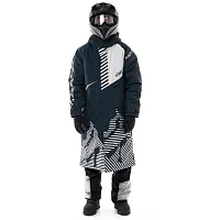 Плащ DRAGONFLY Race Coat Man Black White 2025