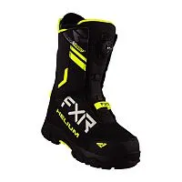 Ботинки FXR Helium BOA Black Hi-Vis 2024 