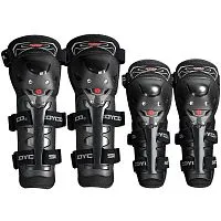 Комплект защиты колена и локтя SCOYCO K11H11-2 Black 2021 