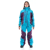 Комбинезон женский утеплённый DRAGONFLY Extreme Woman Purple Blue 2022 