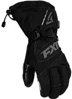 Перчатки FXR Fuel Black Charcoal 2024 