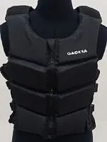 Жилет страховочный GAOKSA SPORT 130-150 кг Чёрный