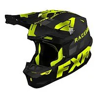 Шлем кроссовый FXR Blade Race Div Black Hi-Vis 2023