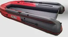 Лодка надувная ПВХ REEF Triton 370S-MAX (Красный + темно-серый)