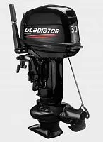 Мотор лодочный подвесной Gladiator 2-х тактный G 30 FH JET (мотор без редуктора + в/насадка Marlin)